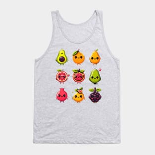 Watermelon Characters Tank Top